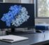 Simulación de tirzepatida GLP-1R en un monitor de laboratorio